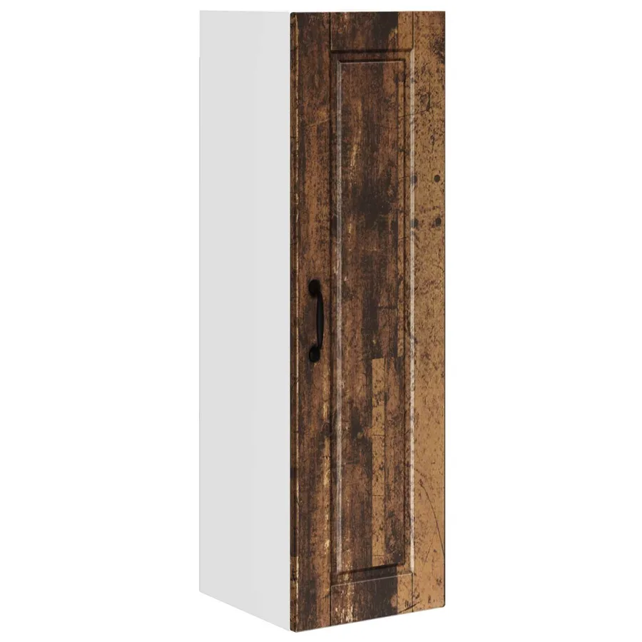 Meuble mural PORTO Bois ancien 30 x 31 x 100 cm - 2