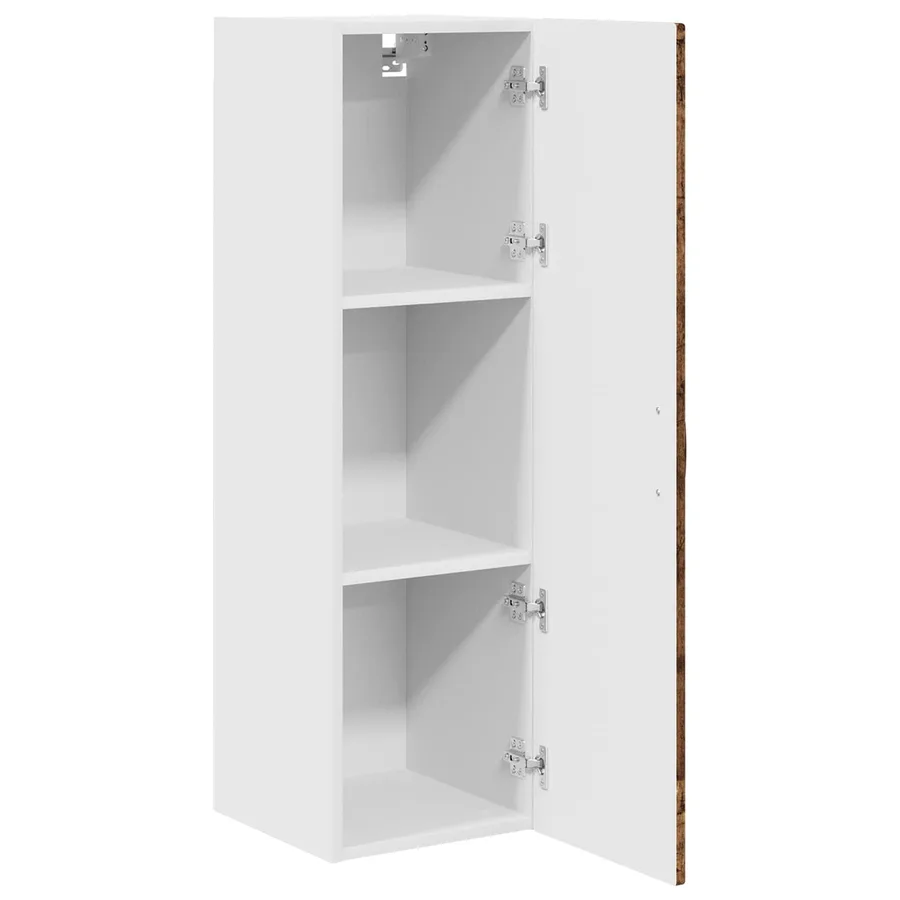 Meuble mural PORTO Bois ancien 30 x 31 x 100 cm - 5