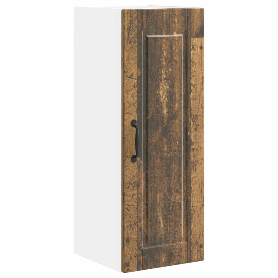 Meuble mural PORTO Bois ancien 30 x 31 x 80 cm - 2