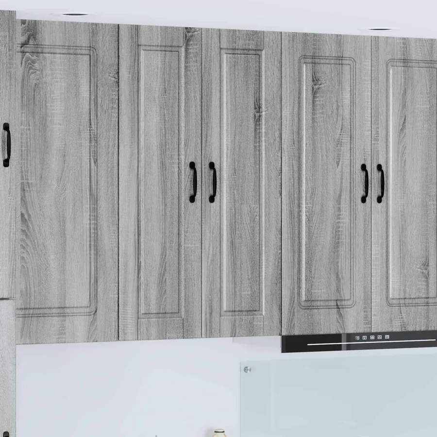 Meuble mural PORTO Gris Sonoma 30 x 31 x 100 cm