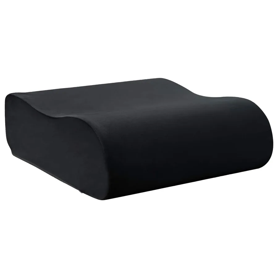 Coussin d’assise Uni Noir 40 x 40 x 13 cm Mousse PU - 2