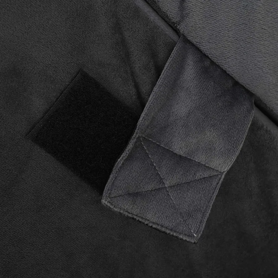 Coussin en coin Gris 55 x 55 x 26 cm Mousse à mémoire de forme - 7