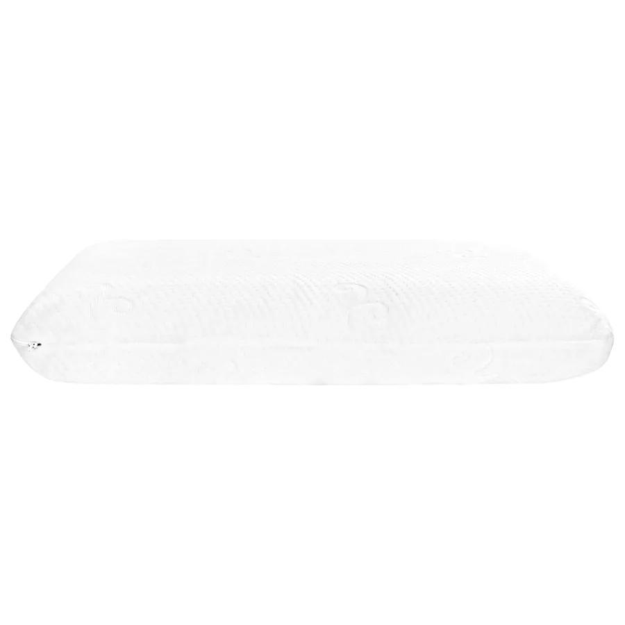 Coussin de sommeil Uni Blanc 74 x 39 x 13 cm - 4