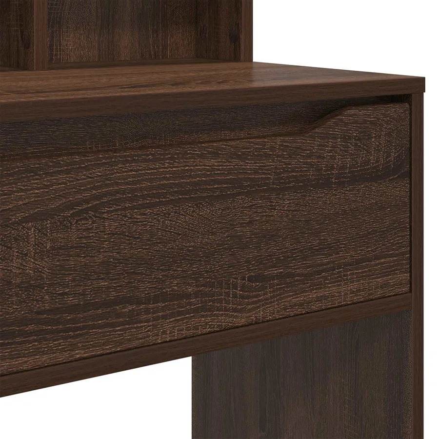Tables de maquillage pour chambre Chêne brun 80 x 39,6 x 135 cm - 10
