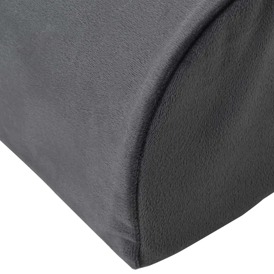 Coussin de repose-pieds Uni Gris 42 x 18 x 13 cm Mousse PU - 7
