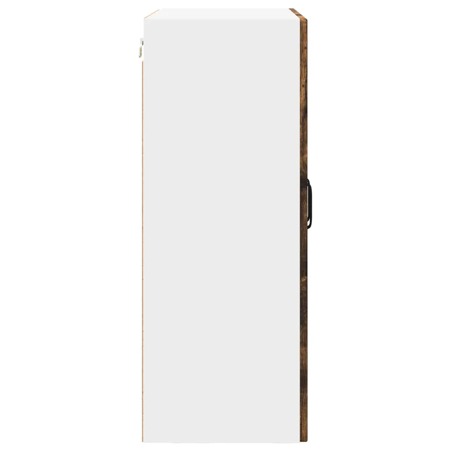 Meuble mural PORTO Chêne fumé 60 x 31 x 80 cm Bois d'ingénierie - 7