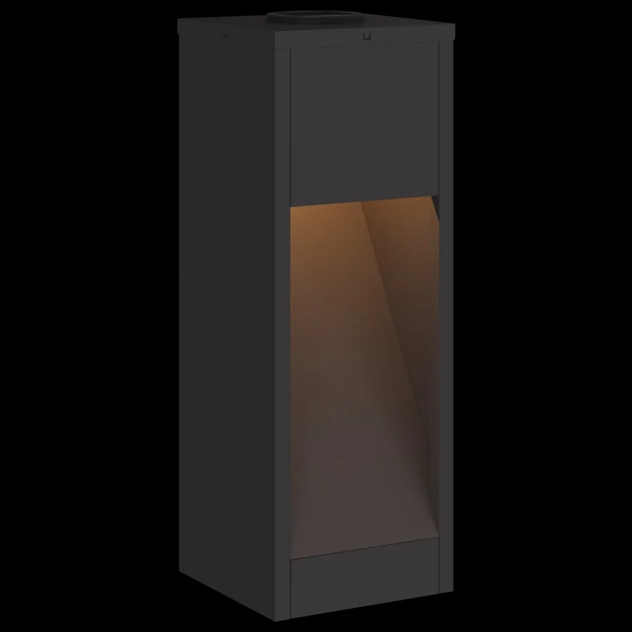 Lumière de Chemin LED Solaire 2 pcs Blanc chaud 18 x 18 x 50 cm - 14