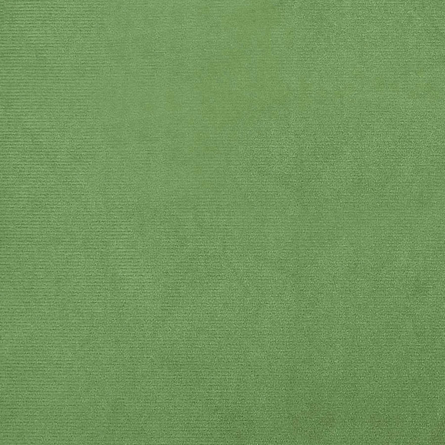 Fauteuil vert clair velours - 7