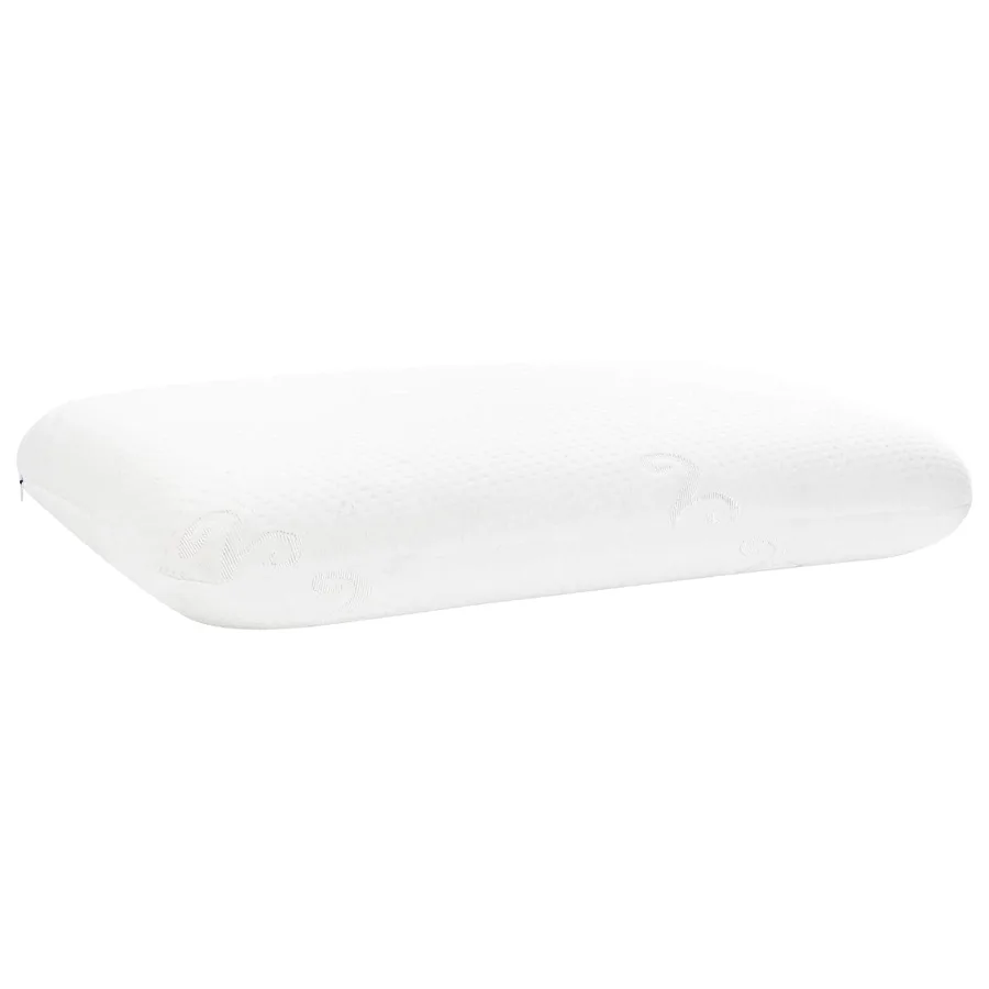 Coussin de sommeil Uni Blanc 60 x 40 x 10,5 cm - 2