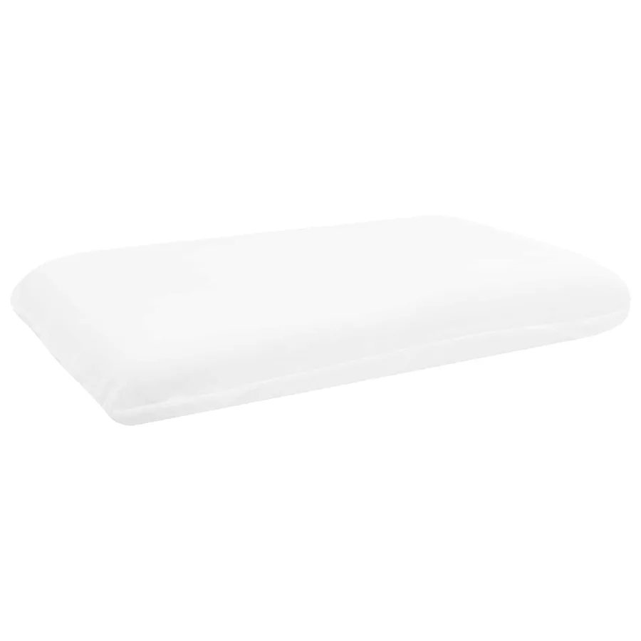 Coussin de sommeil Uni Blanc 60 x 40 x 10,5 cm - 3