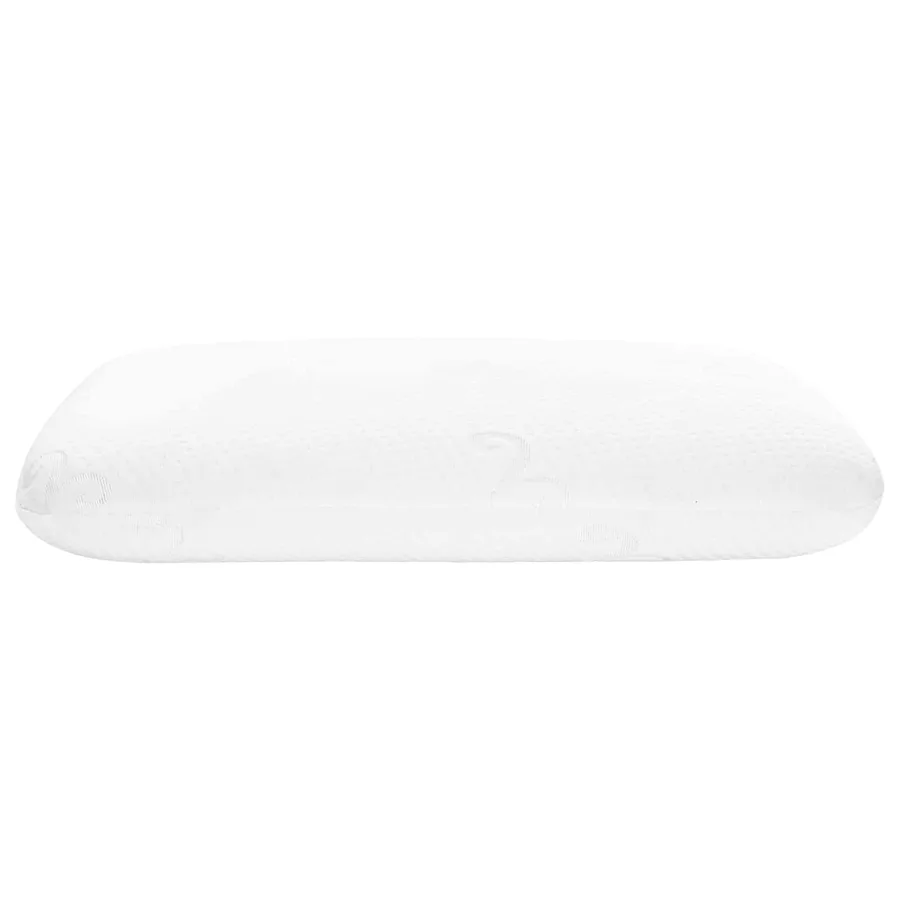 Coussin de sommeil Uni Blanc 60 x 40 x 10,5 cm - 4