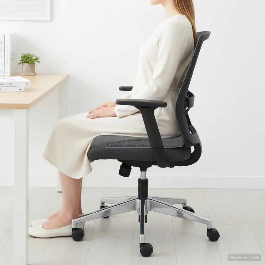 Coussin d’assise Gris 39 x 38 x 8,5 cm Mousse PU - 3