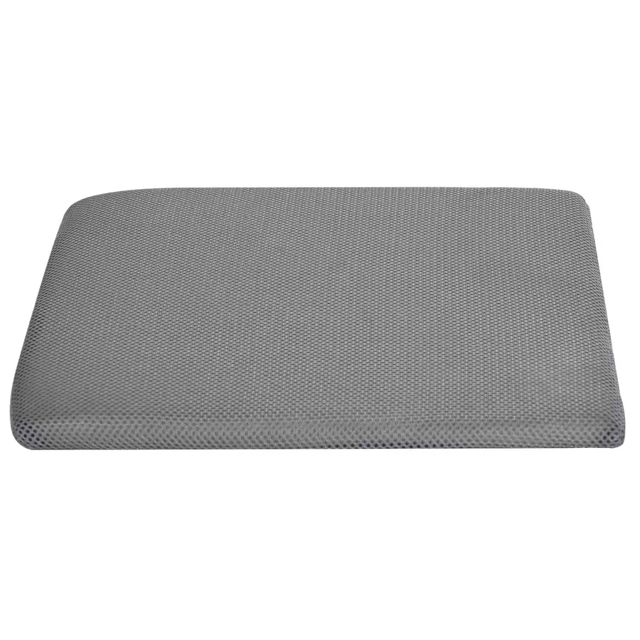 Coussin d’assise Gris 39 x 38 x 8,5 cm Mousse PU - 5
