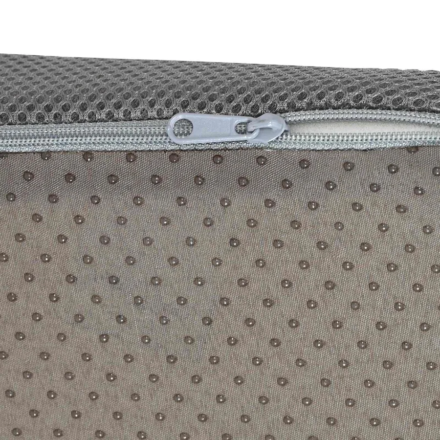 Coussin d’assise Gris 39 x 38 x 8,5 cm Mousse PU - 7