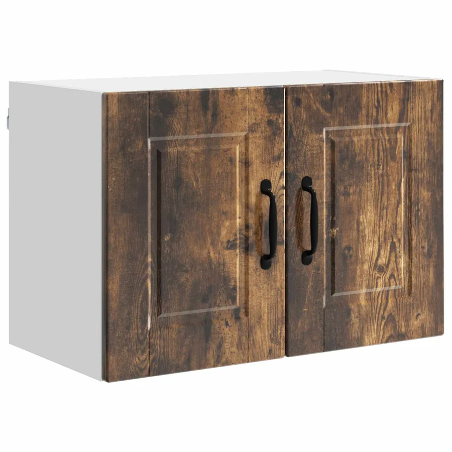 Meuble mural PORTO 2 pcs Chêne fumé 60 x 31 x 40 cm - 6