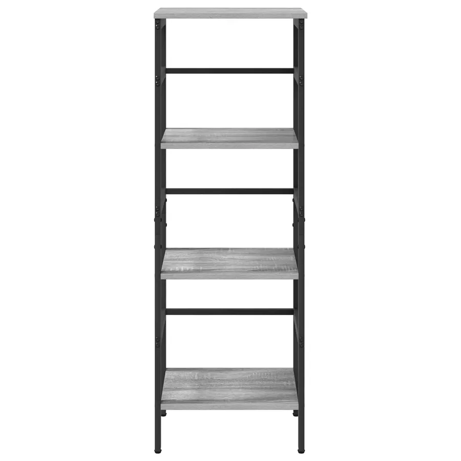 Étagère Gris Sonoma 40 x 29,5 x 115 cm Bois d'ingénierie - 5