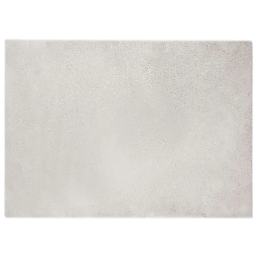Tapis antidérapant en fausse de lapin OLITE Beige 200 x 280 cm - 2