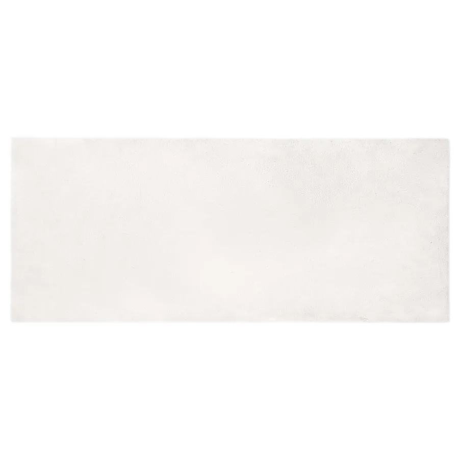 Tapis antidérapant en fausse de lapin OLITE Blanc 80 x 200 cm - 2