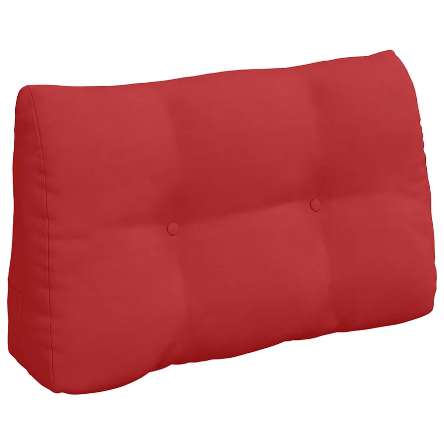 Coussin de Dos Rouge 80 x 24 x 50 cm tissu - 2