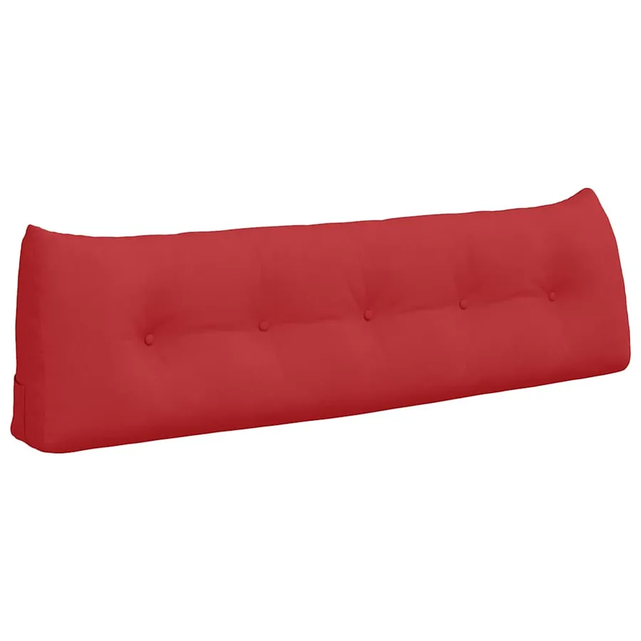 Coussin de Dos Rouge 160 x 24 x 50 cm tissu - 2