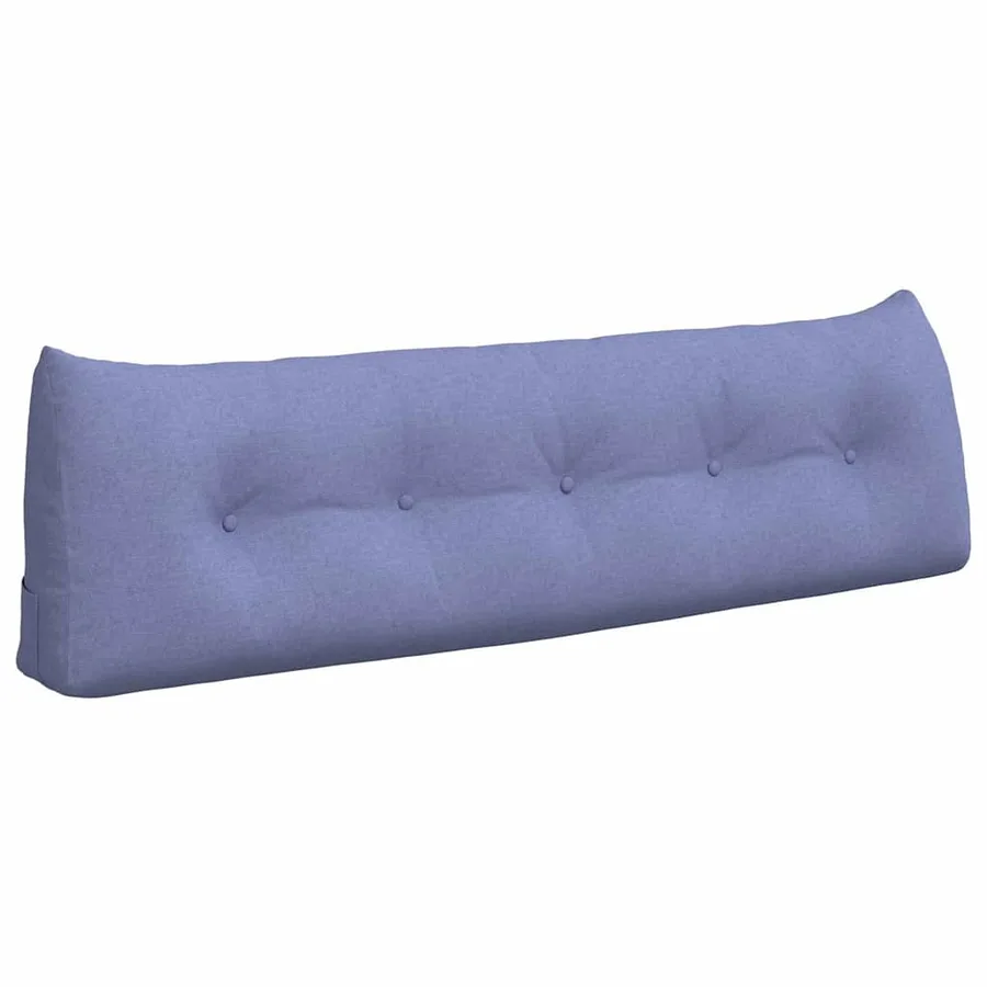 Coussin de Dos Bleu denim 160 x 24 x 50 cm tissu - 2