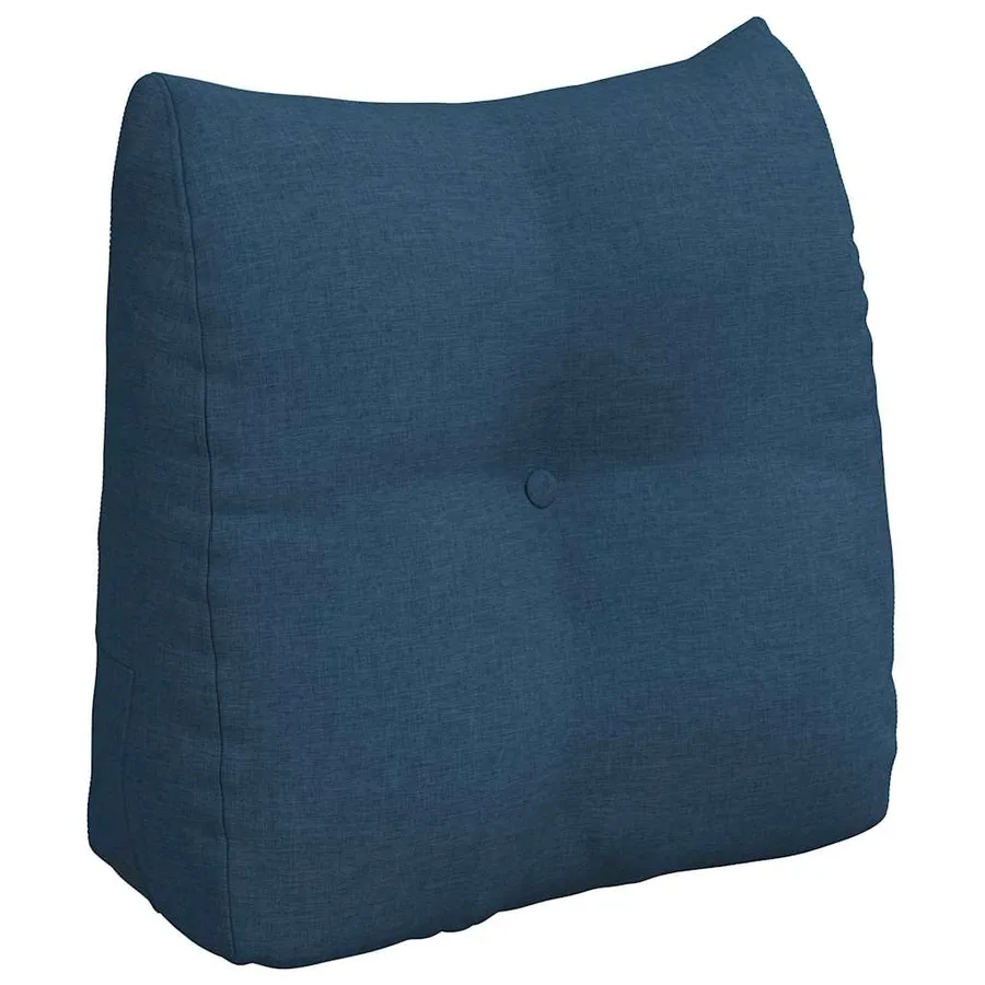 Coussin de Dos Bleu 45 x 24 x 50 cm tissu - 2