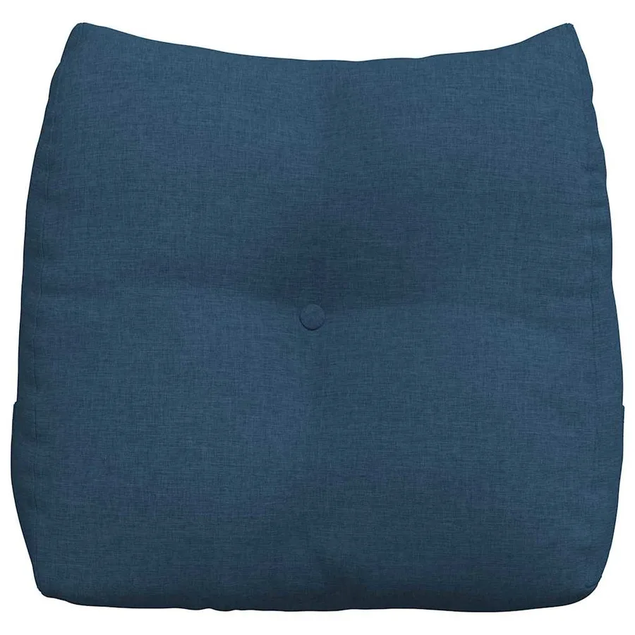 Coussin de Dos Bleu 45 x 24 x 50 cm tissu - 6