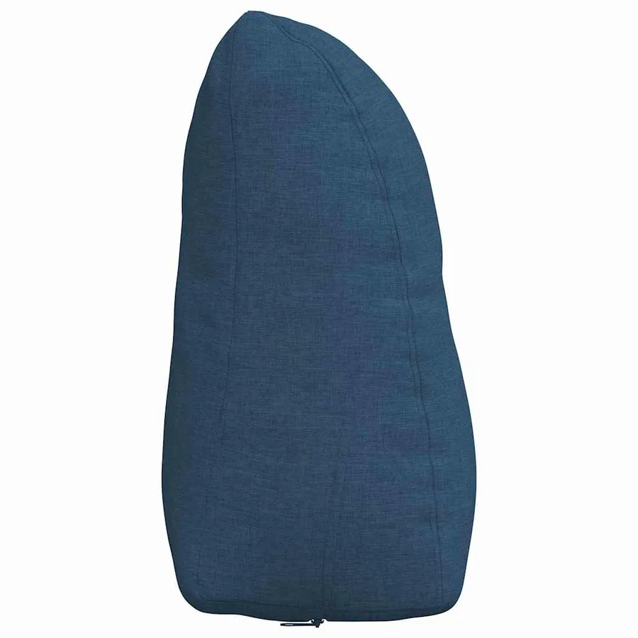 Coussin de Dos Bleu 45 x 24 x 50 cm tissu - 7