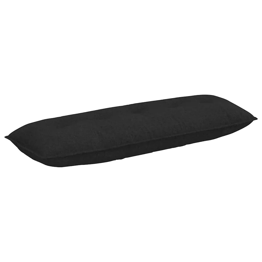Coussin de Dos Noir 140 x 19 x 50 cm tissu - 2