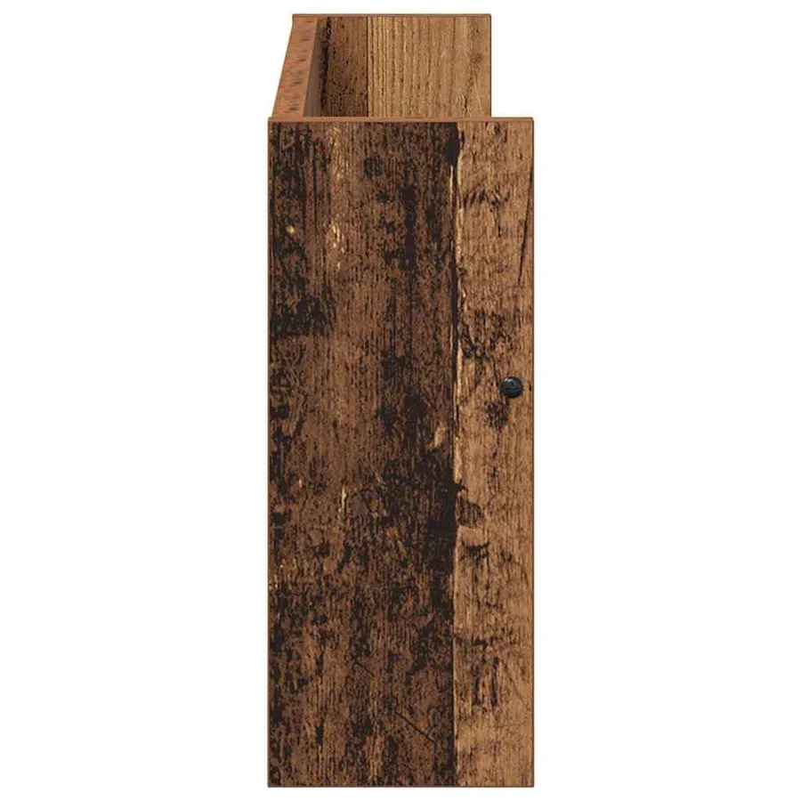Étagère à magazines 2 pcs Bois ancien 60 x 12 x 30 cm - 7