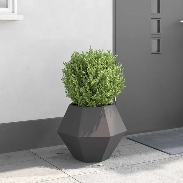 Jardinière Noir 50 x 50 x 40 cm Acier
