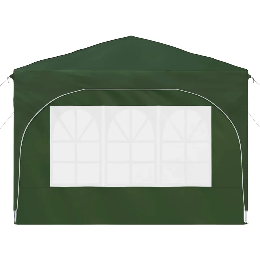 Tente de fête pop-up 290 x 290 x 245 cm Vert - 7