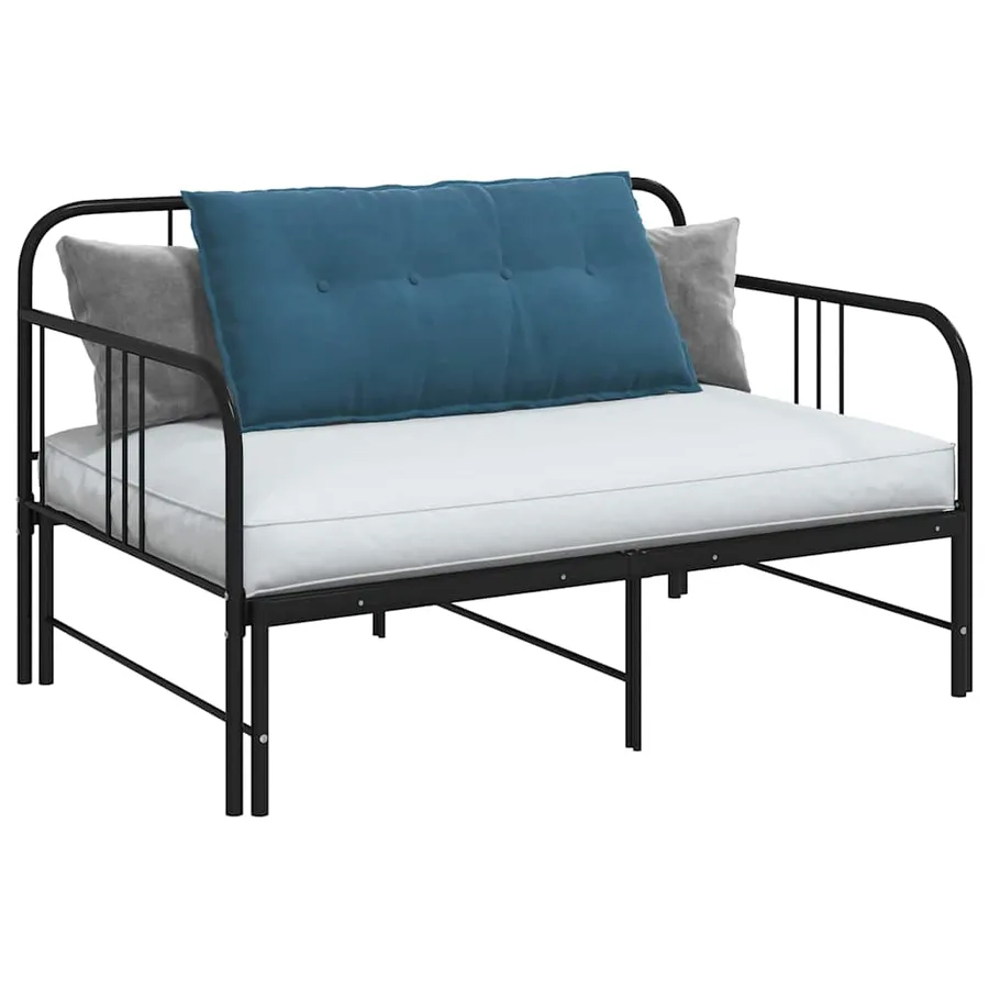 Coussin de Dos Bleu 100 x 50 cm Tissu en velours côtelé - 3