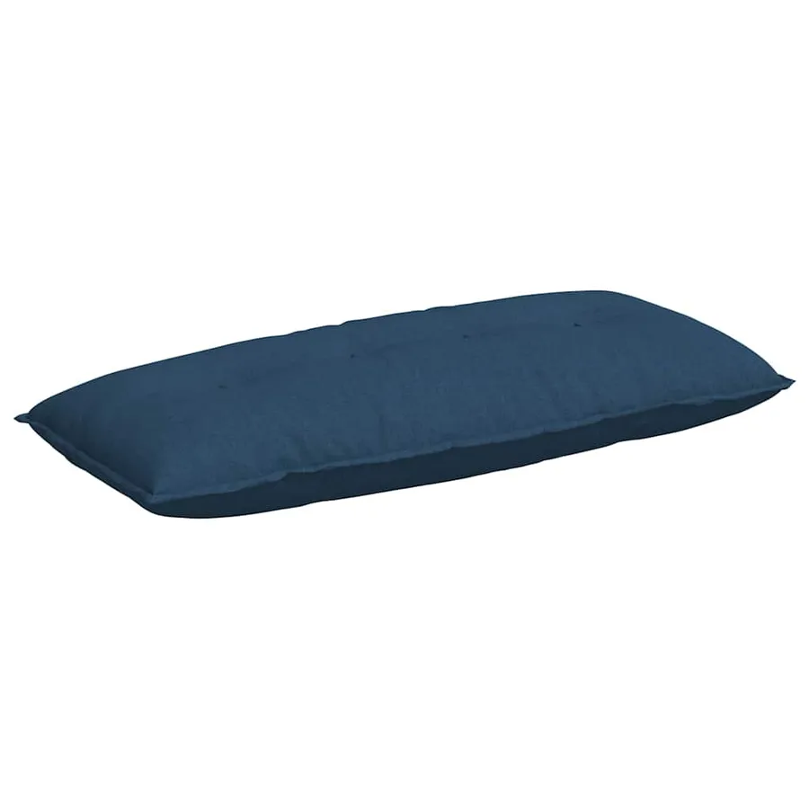Coussin de Dos Bleu 120 x 19 x 50 cm tissu - 2