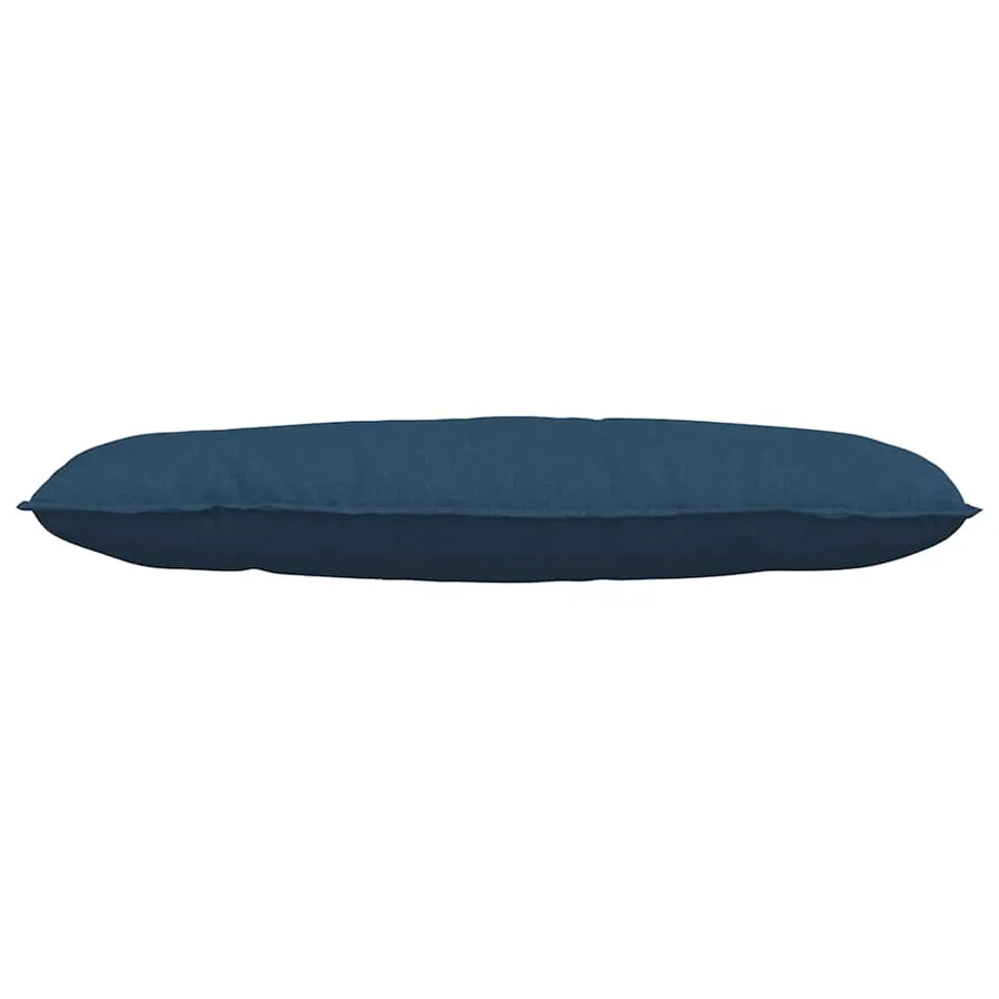 Coussin de Dos Bleu 120 x 19 x 50 cm tissu - 5