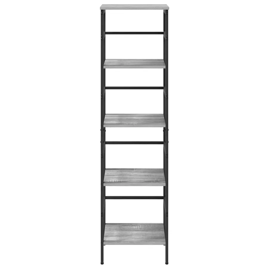 Étagère Gris Sonoma 40 x 29,5 x 149 cm Bois d'ingénierie - 5