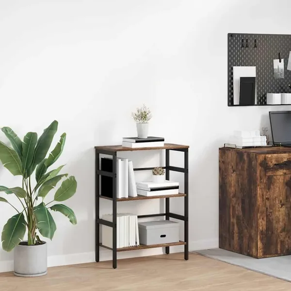Étagère Chêne fumé 60 x 29,5 x 81 cm Bois d'ingénierie