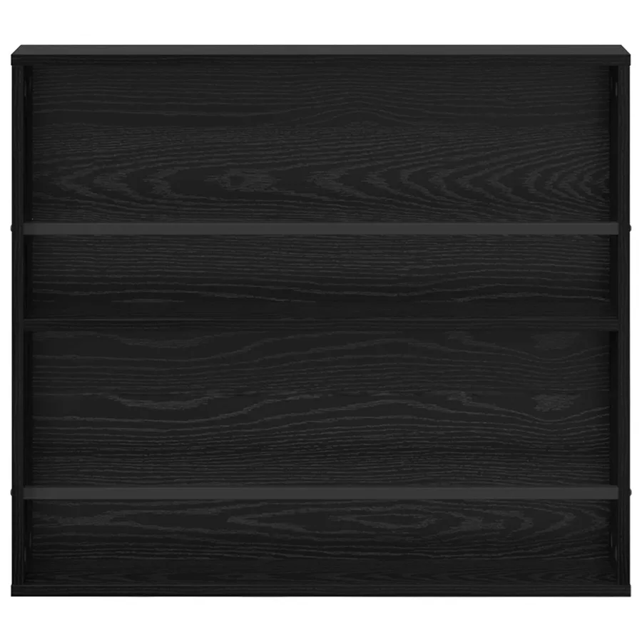 Étagère à magazines 2 pcs Chêne noir 80 x 12 x 70 cm - 6