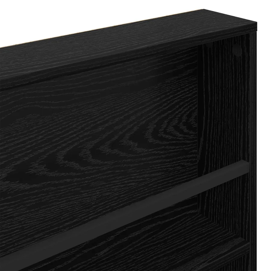 Étagère à magazines 2 pcs Chêne noir 80 x 12 x 70 cm - 9