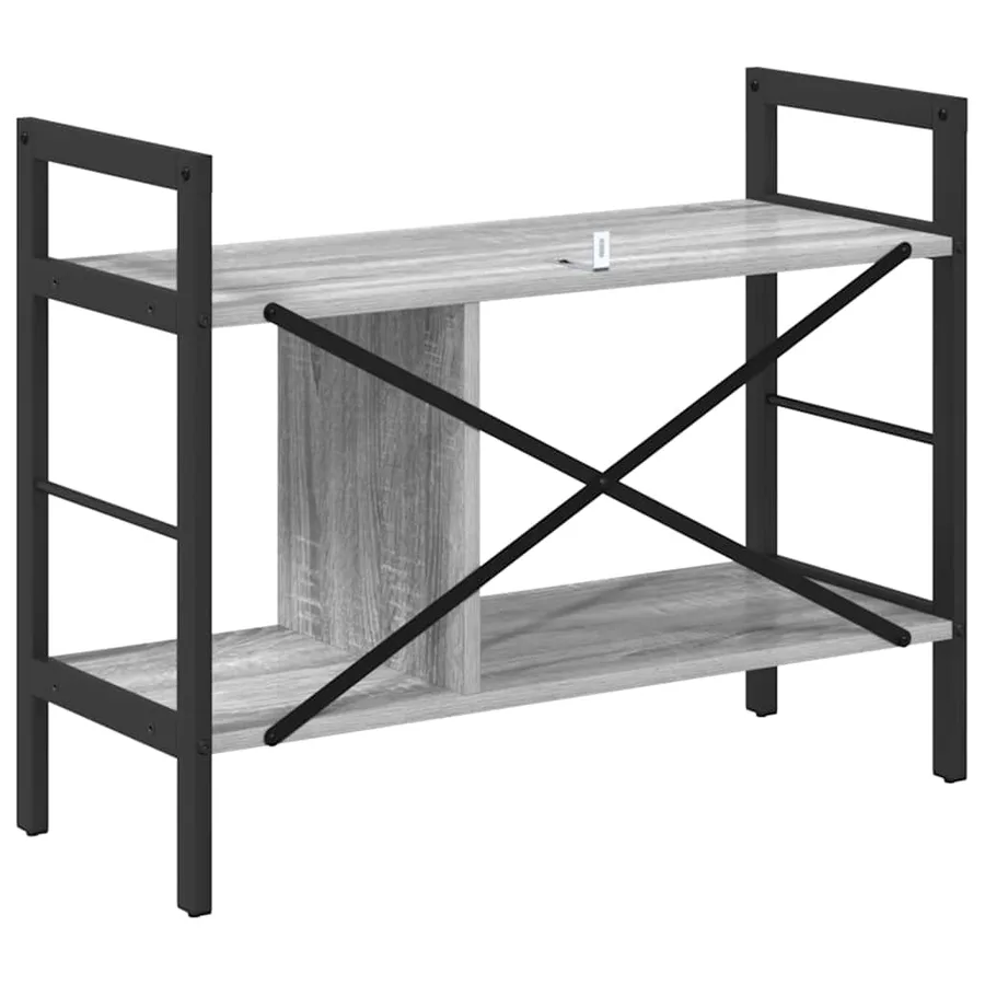Étagère Gris Sonoma 75 x 30 x 58,5 cm Bois d'ingénierie - 7