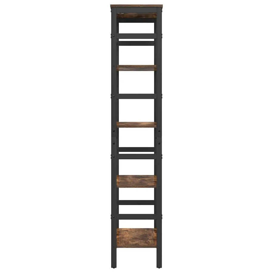 Étagère Chêne fumé 60 x 29,5 x 149 cm Bois d'ingénierie - 6