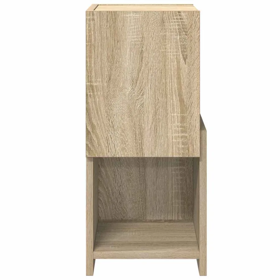 Meuble d'angle Chêne Sonoma 25,5x25x55cm Bois d'ingénierie - 6