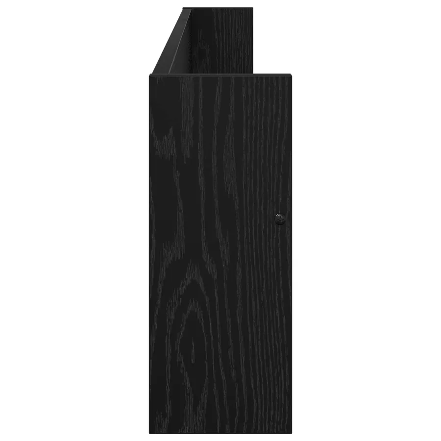 Étagère à magazines 2 pcs Chêne noir 100 x 12 x 30 cm - 6