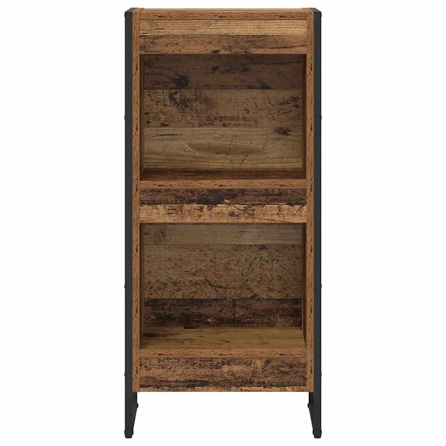 Bibliothèque Bois Ancien 40 x 30 x 86,5 cm Bois d'ingénierie - 5