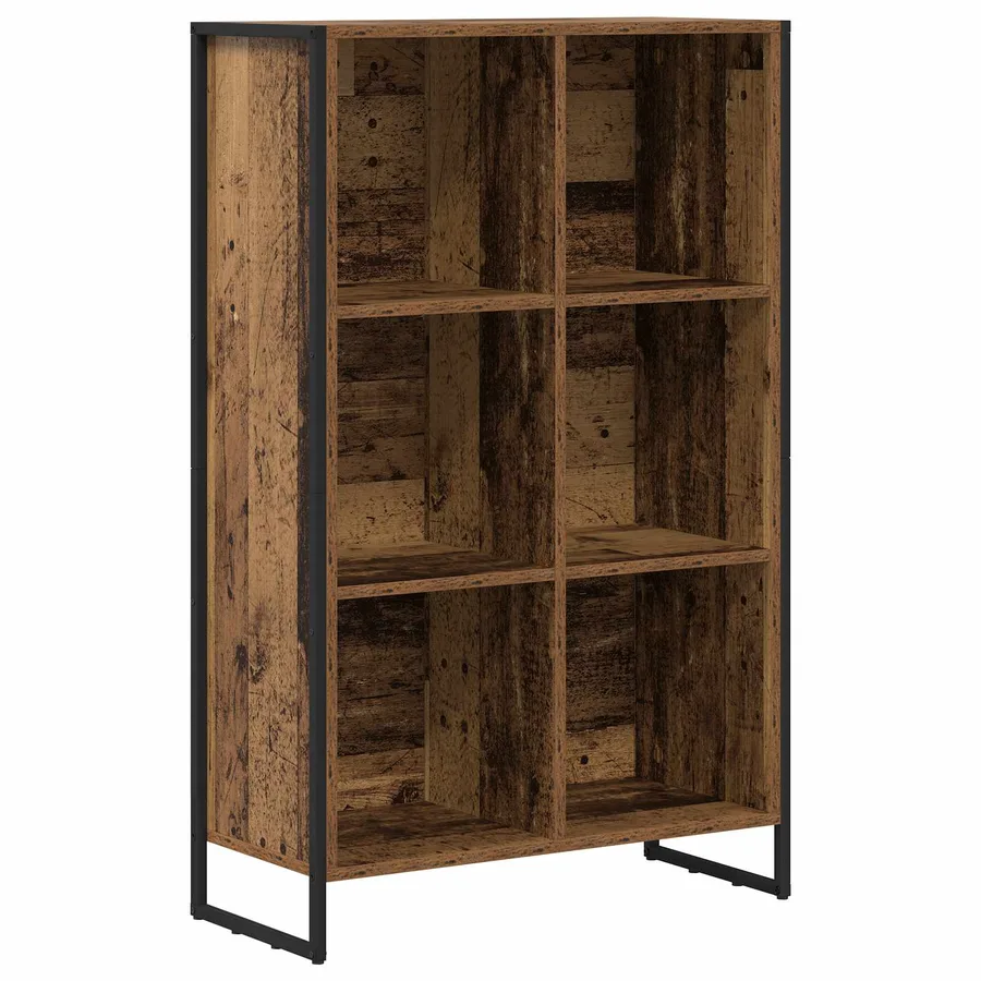 Bibliothèque Bois Ancien 99,5 x 30 x 108,5 cm Bois d'ingénierie - 2