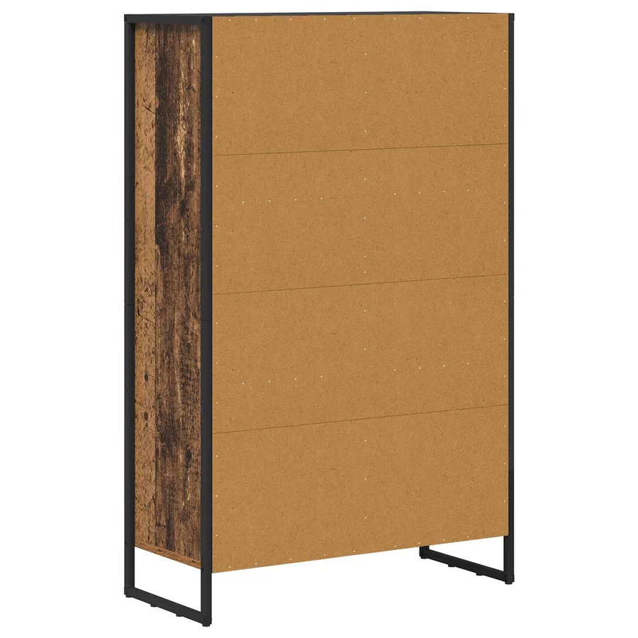 Bibliothèque Bois Ancien 99,5 x 30 x 108,5 cm Bois d'ingénierie - 7