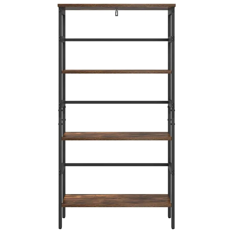 Étagère Chêne fumé 60 x 29,5 x 115 cm Bois d'ingénierie - 5