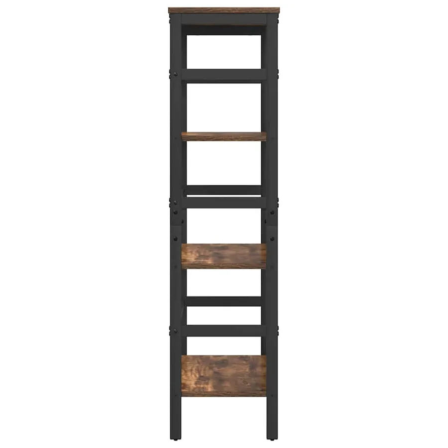 Étagère Chêne fumé 60 x 29,5 x 115 cm Bois d'ingénierie - 6