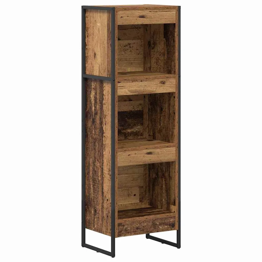 Bibliothèque Bois Ancien 40 x 30 x 121 cm Bois d'ingénierie - 2