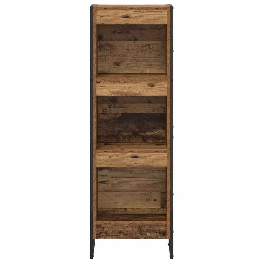 Bibliothèque Bois Ancien 40 x 30 x 121 cm Bois d'ingénierie - 5